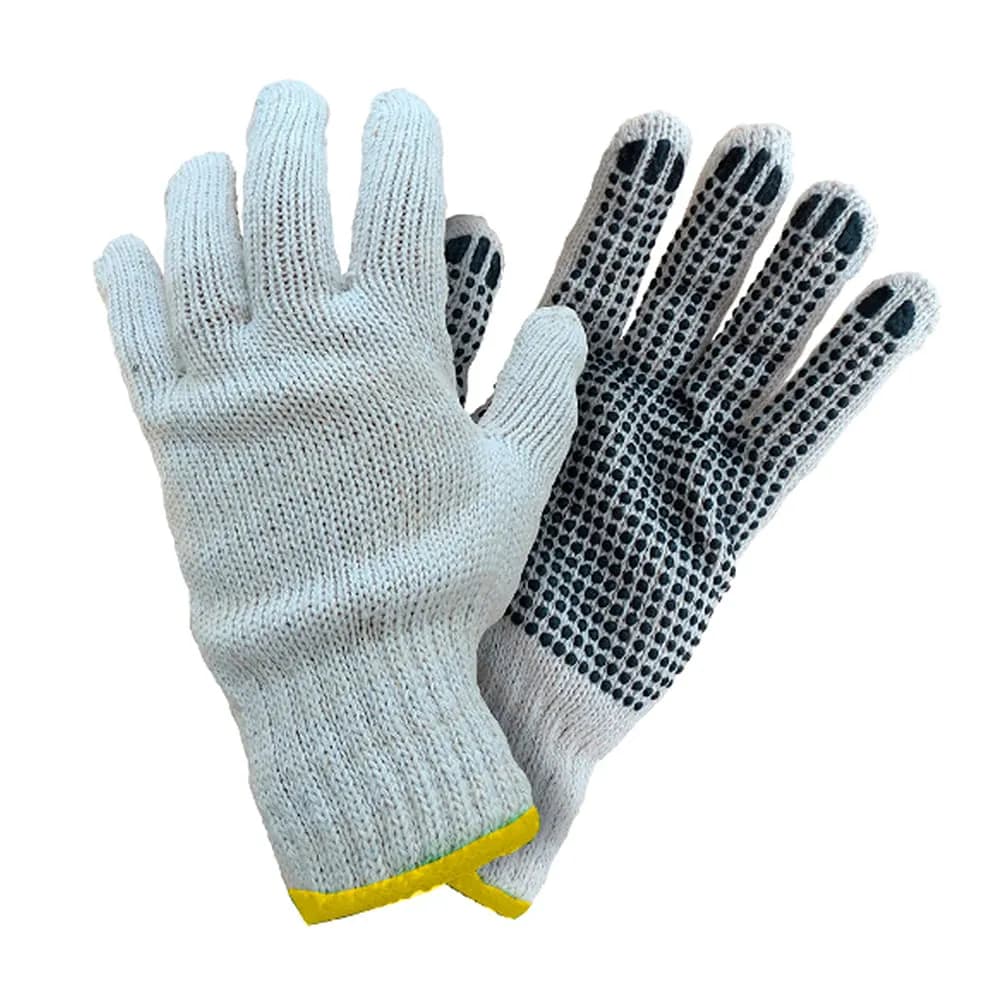GUANTE HILO PALMA PVC 2 HEBRAS