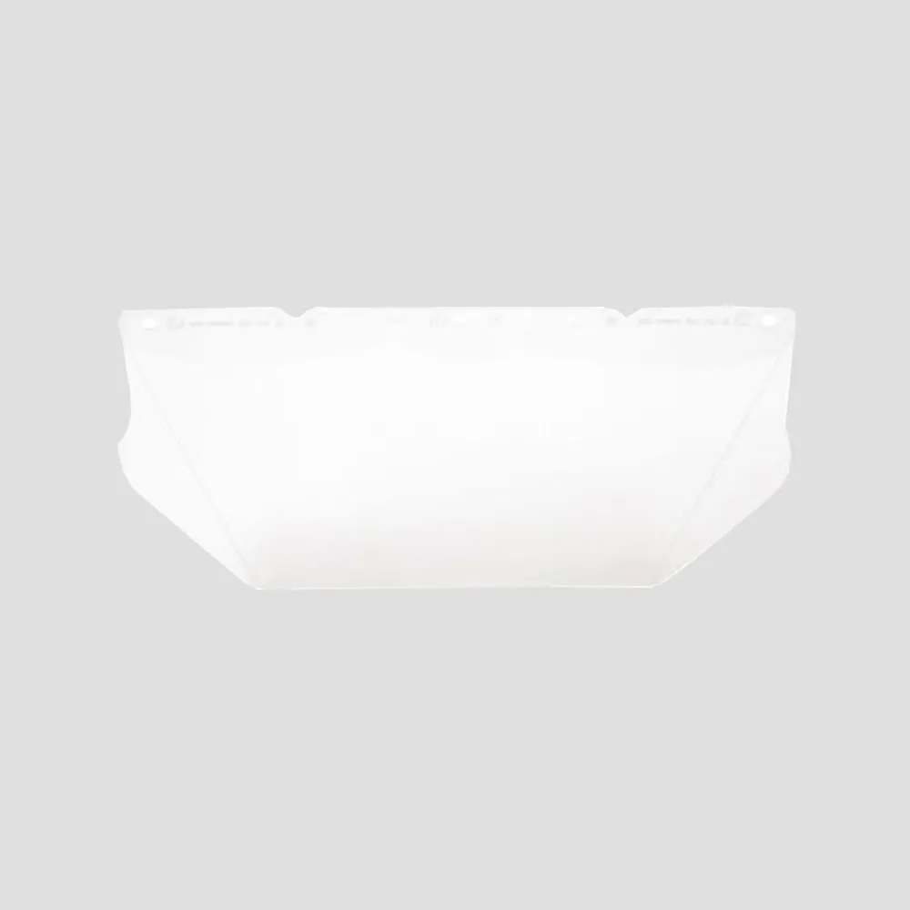 VISOR DE POLICARBONATO CONTORNEADO TRANSPARENTE