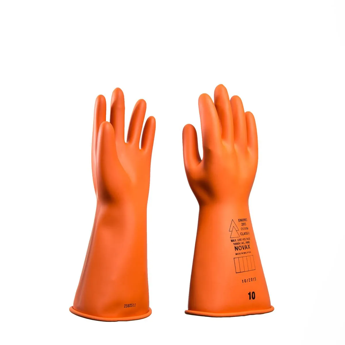 GUANTE DIELECTRICO DE GOMA CLASE 0 NOVAX